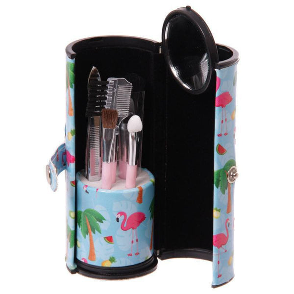 Beauty - Fun Make Up Utensil Kit - Flamingo Design Make Up Utensil Kit