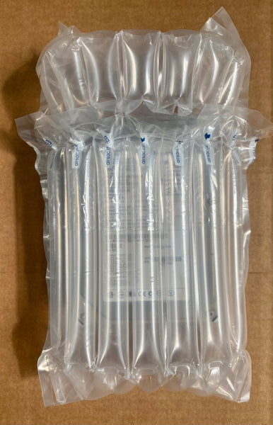 3.5" HDD Shipping Kit - Inflatable Air Column Cushion Bag & Outer Box | Shockproof Hard Drive Postal Pack