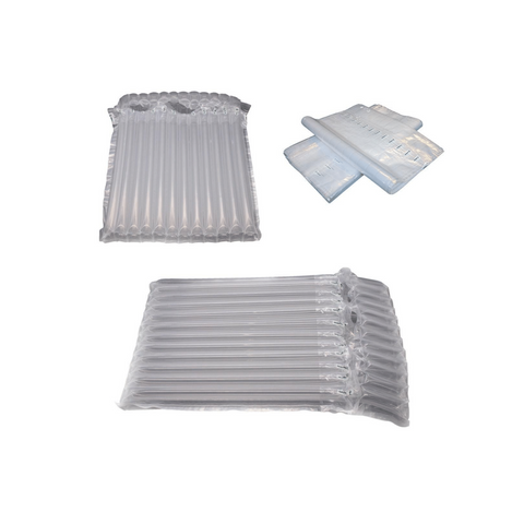 Set of air cushions on a white background