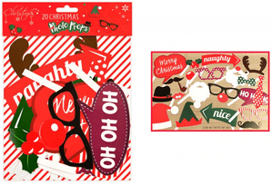 Christmas Decoration - Christmas Photo Props 20 Piece Set
