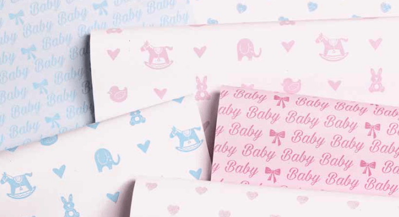 Printed Rollwrap Paper Gift Wrap - 2M