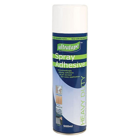 Adhesive - Ultratape Heavy Duty Spray Adhesive 500ml - 17oz