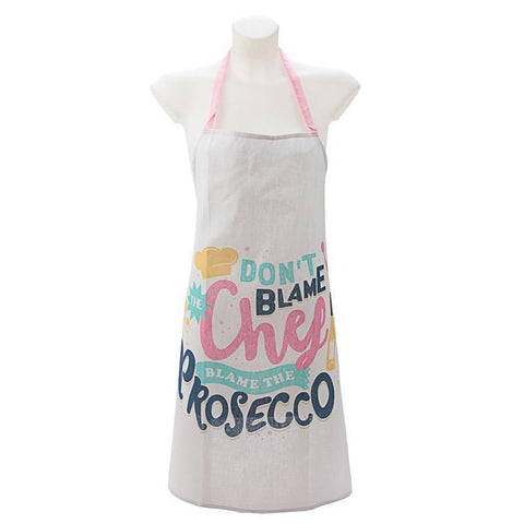 Apron - Funky Prosecco - Don't Blame To Chef - Cotton Apron