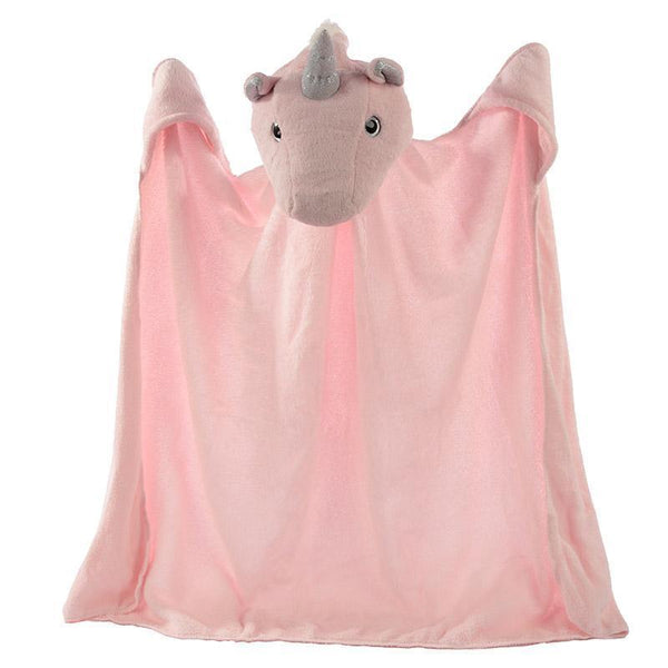 Blanket - Plush Enchanted Unicorn Pink Wearable Snuggle Blanket