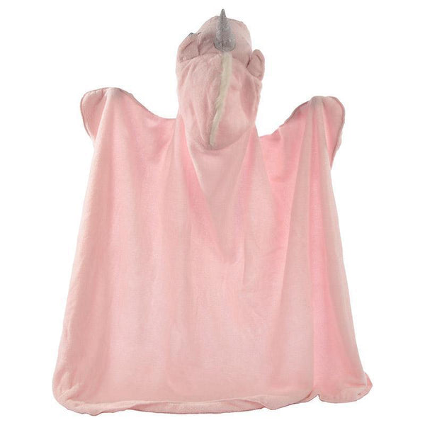 Blanket - Plush Enchanted Unicorn Pink Wearable Snuggle Blanket