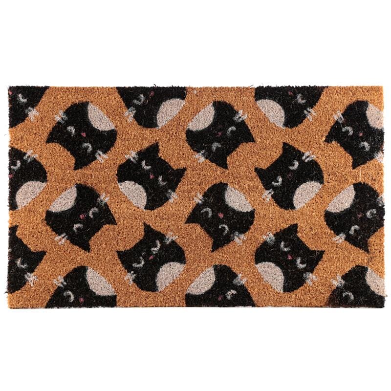 Coir Door Mat - Coir Door Mat - Feline Fine Cat