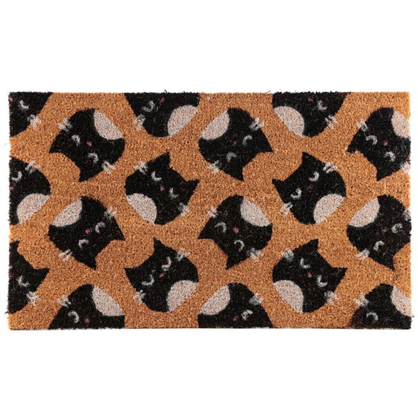Coir Door Mat - Coir Door Mat - Feline Fine Cat
