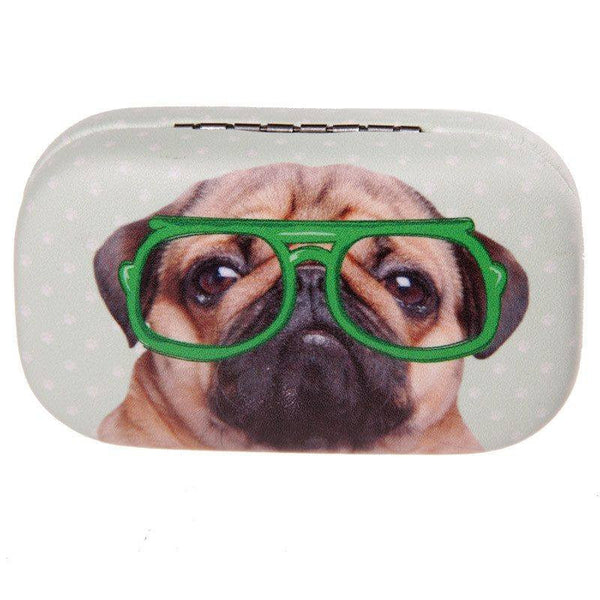 Contact Lenses Case - Cute Pug Contact Lenses Case