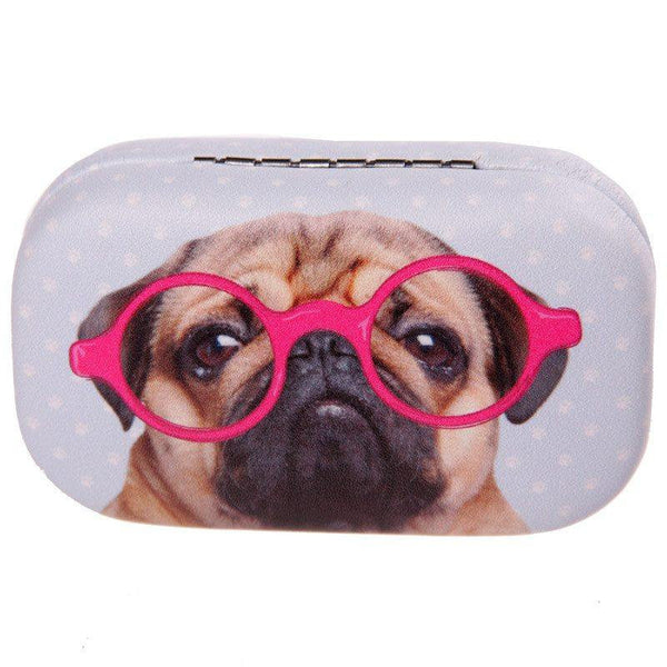 Contact Lenses Case - Cute Pug Contact Lenses Case