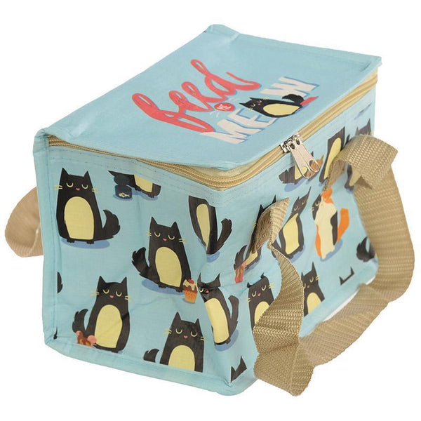 Cool Bag - Feline Fine Cat Design Woven Cool Bag Lunch Box
