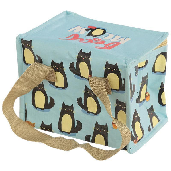 Cool Bag - Feline Fine Cat Design Woven Cool Bag Lunch Box