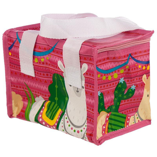 Cool Bag - Llama Design Woven Cool Bag Lunch Box