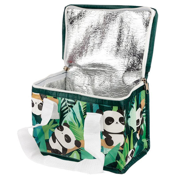 Cool Bag - Panda Design Woven Cool Bag Lunch Box
