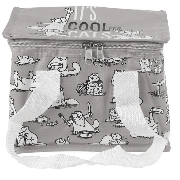 Cool Bag - Simon's Cat Woven Cool Bag Lunch Box - Funky Pink
