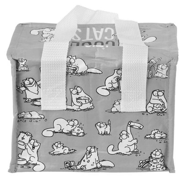 Cool Bag - Simon's Cat Woven Cool Bag Lunch Box - Funky Pink