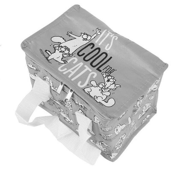 Cool Bag - Simon's Cat Woven Cool Bag Lunch Box - Funky Pink