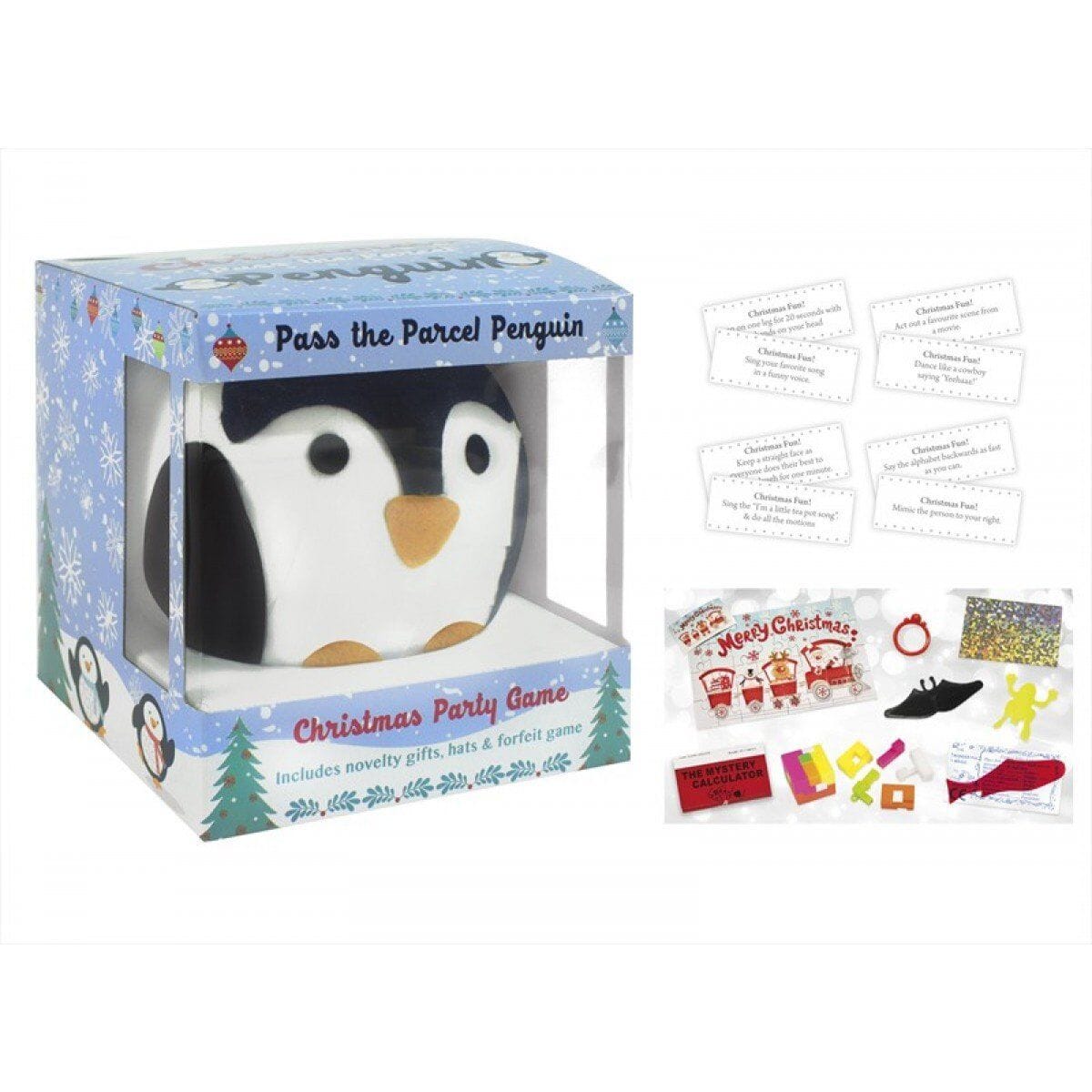 Crackers - CHRISTMAS PASS THE PARCEL - Penguin