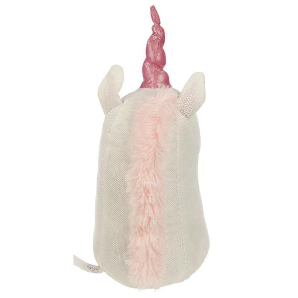 Door Stop - White Unicorn Shaped Door Stop - Enchanted Rainbow