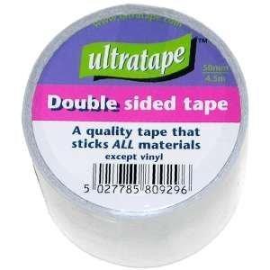 Double Sided - Ultratape Double Sided Carpet Tape Wide Adhesive Stick All Material 50mm X 4.5m