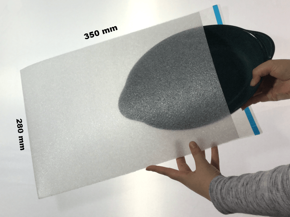 Foam Pouch - Cushion Foam Pouch PK10 - Dish Large - Pack Of 10