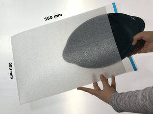 Foam Pouch - Cushion Foam Pouch PK10 - Dish Large - Pack Of 10