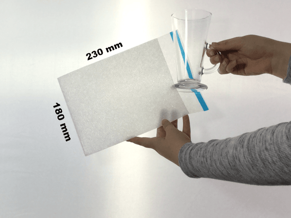 Foam Pouch - Cushion Foam Pouch PK10 - Mug/Cups - Pack Of 10
