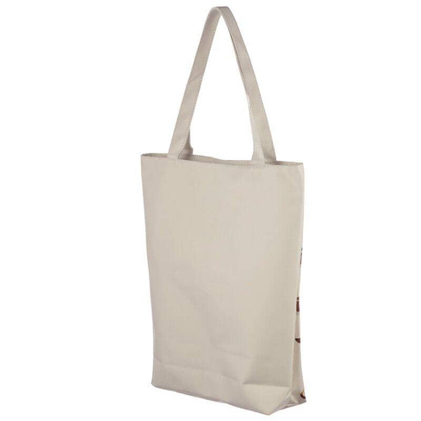 Gift Bag - Catch Patch Dog Design Cotton Bag With Zip & Lining