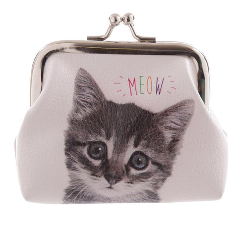 Gift Bag - Cute Cat Design Photo Tic Tac Purse - Meow!