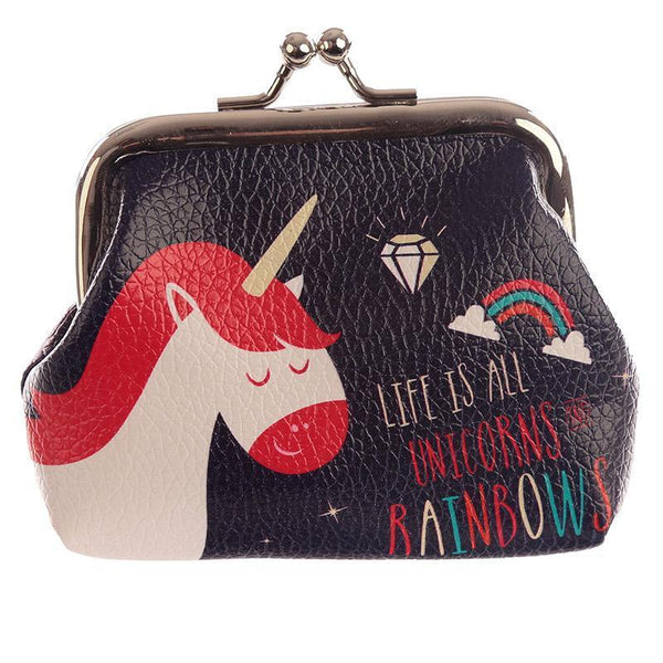 Gift Bag - Enchanted Rainbow Unicorn Design Photo Tic Tac Purse