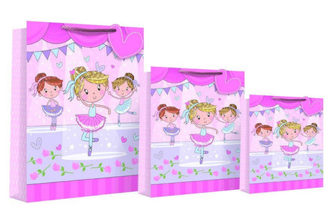 Gift Bag - Happy Birthday Design Gift Bag 46 X 10 X 33cm - Ballerina XL