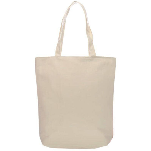 Gift Bag - New Pink Cat Design Cotton Bag With Zip & Lining
