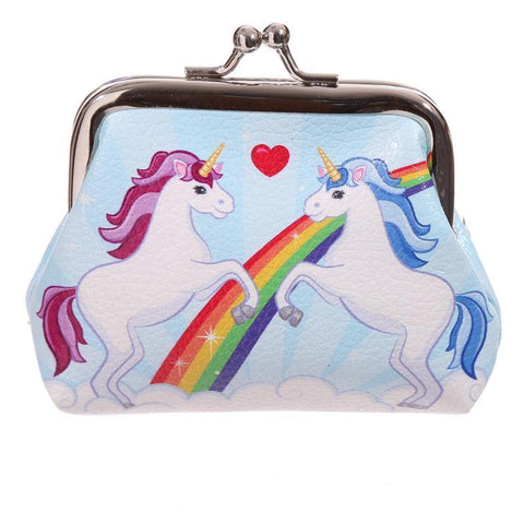 Gift Bag - Unicorn, Rainbow & Heart Design Photo Tic Tac Purse