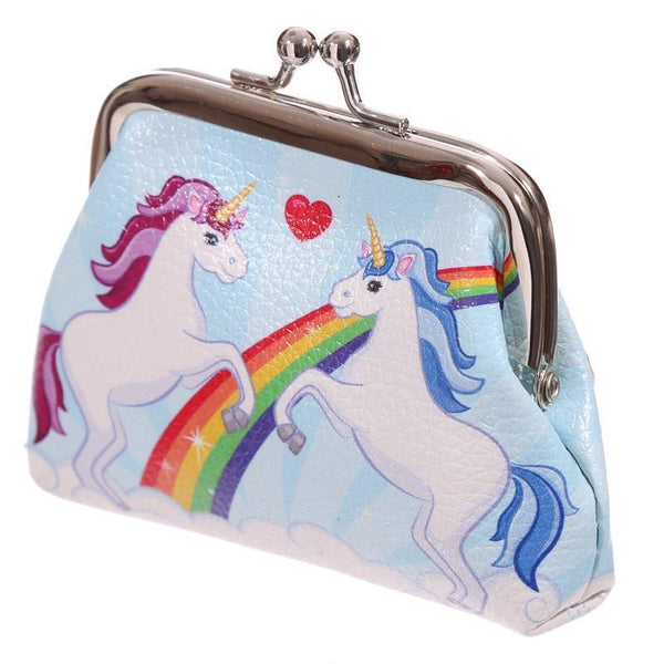 Gift Bag - Unicorn, Rainbow & Heart Design Photo Tic Tac Purse