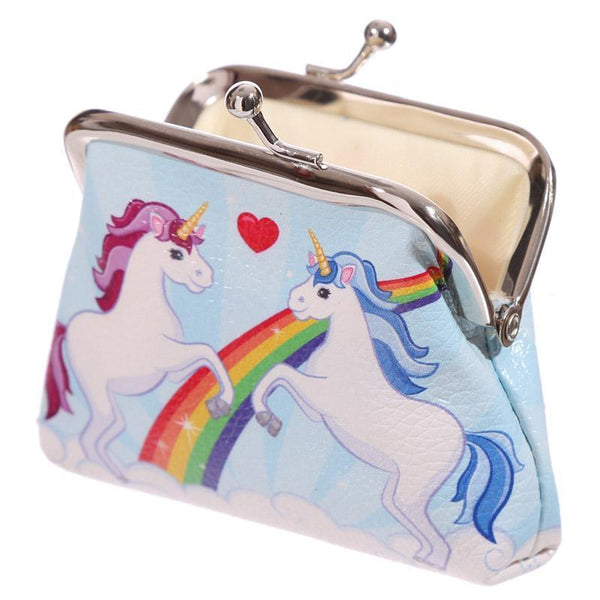 Gift Bag - Unicorn, Rainbow & Heart Design Photo Tic Tac Purse