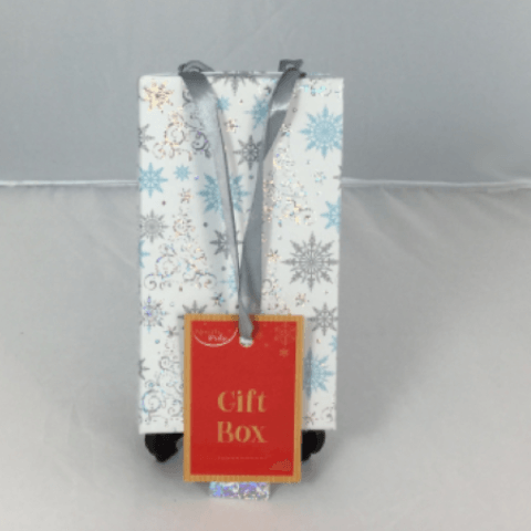 Gift Box - Jewellery - Christmas Gift Present Box - Snowflake Sparkles
