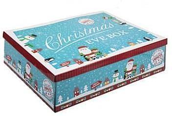 Gift Box - Special Delivery Christmas Eve Box 21 X 32 X 11cm - Blue