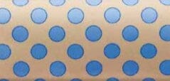 Gift Wrap - Printed Kraft Paper Gift Wrap Pack 1 Roll - 2M - Botanical Spot Blue