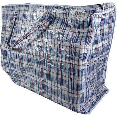 Laundry Bags - Extra Large (XL) - Woven Plastic PVC Laundry Bag Assorted Colours