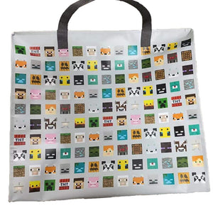 Laundry Bags - Minecraft Laundry Storage Bag - Faces Design