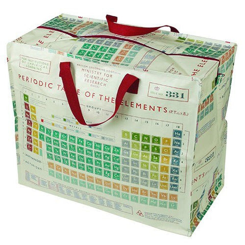 Laundry Bags - Perodic Table Jumbo Storage Bag