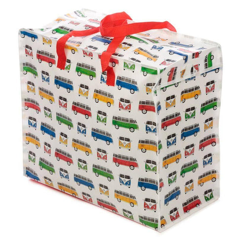 Laundry Bags - Volkswagen VW T1 Camper Bus Design Laundry Storage Bag