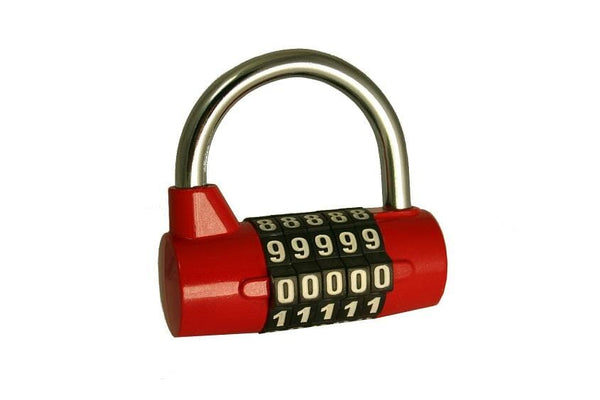 Locks - Tri-Circle 5 Dial Combination Padlock