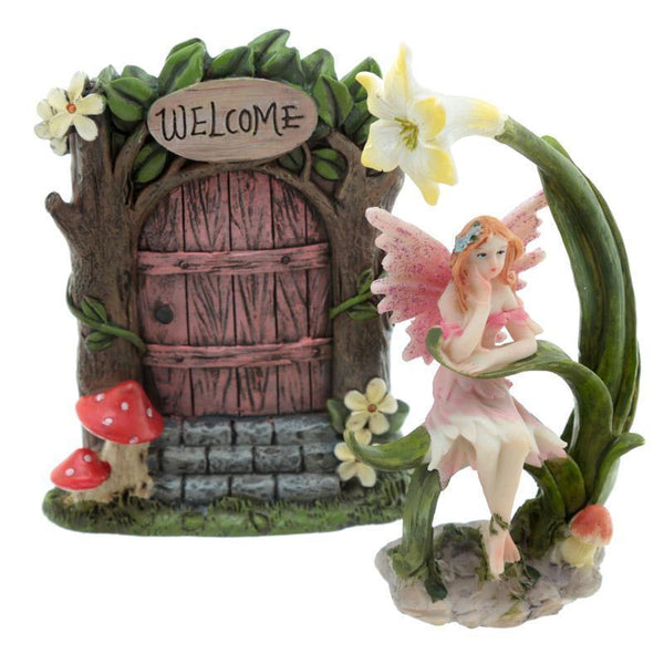 Magic Door - Cute Collectable Fairy - Woodland Fairy Door