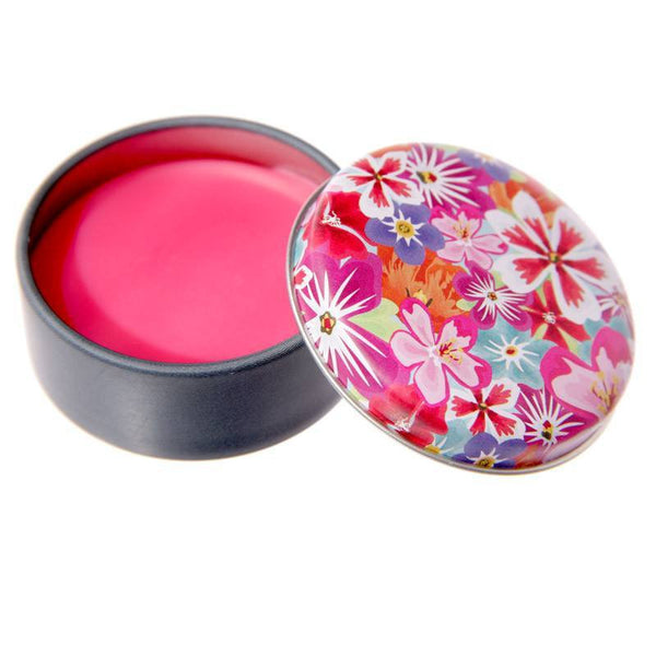 Make Up - Lip Gloss Tin - Floral Botanical Design