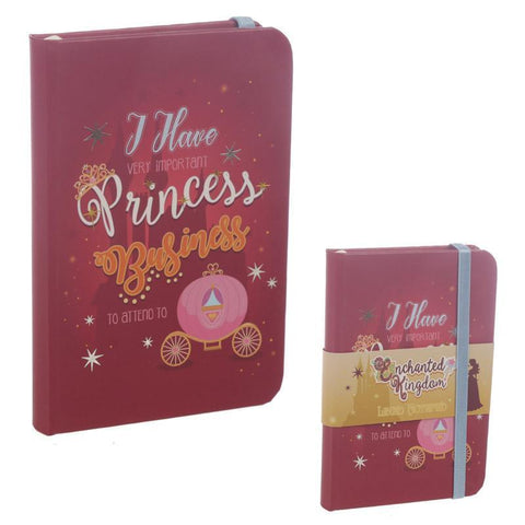 Note Book - Princess A6 Hardback Notebook - I Have Very Important Princess Business To Attend To!