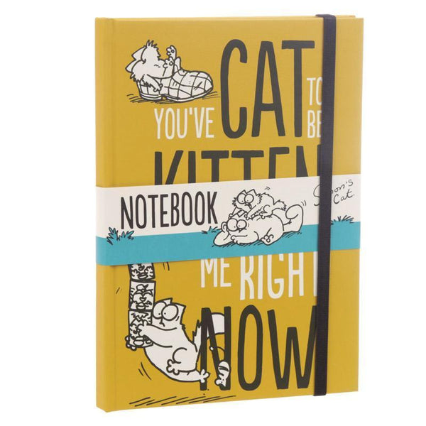 Note Book - Simon's Cat A5 Hardback Notebook - Licensed - You've Cat To Be Kitten Me Now!