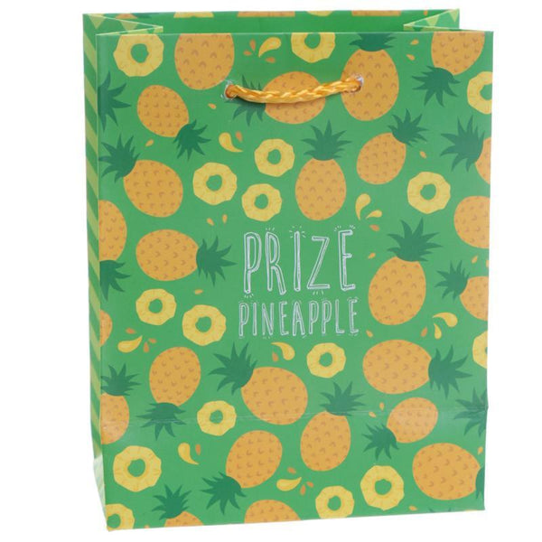 Pack Of 6 Gift Bags - Pack Of 6 - Funky Pineapple & Watermelon Party Gift Bags 14 X 6 X 11cm (Pk6)