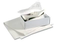 Packing Supplies - Machine Glazed White Tissue Papers - Pack (500 )