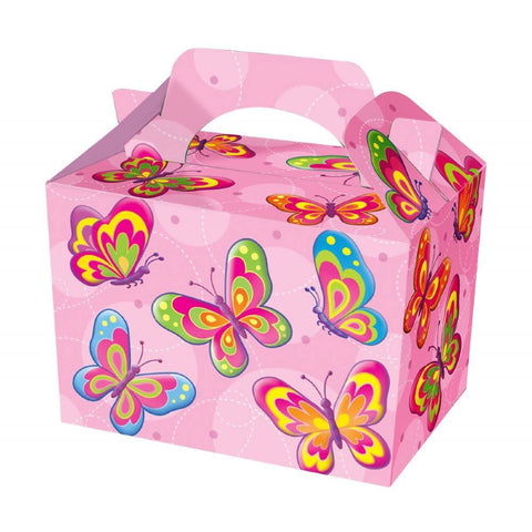 Party Boxes - Pack Of 10 Party Boxes - Butterfly PK10 Gift Boxes