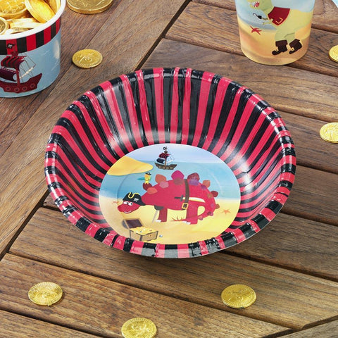 Partyware - Dinosaur Island - Paper Bowls PK8